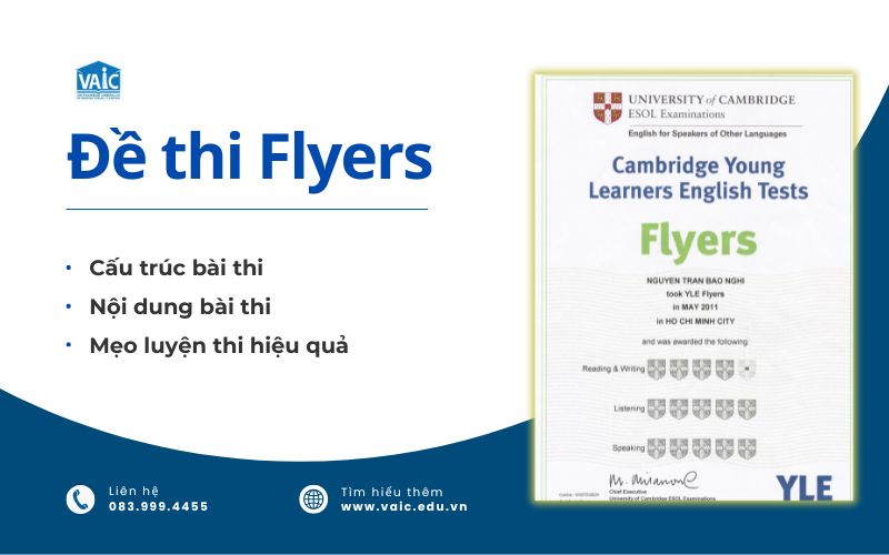 cau truc bai thi flyers