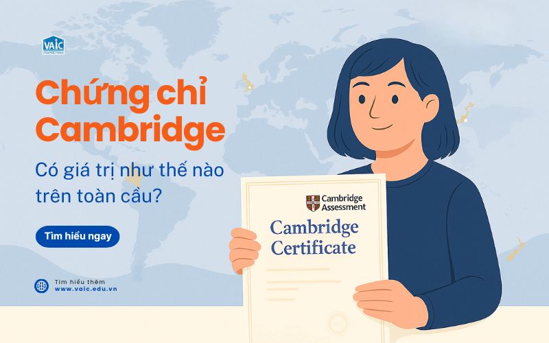 giá trị chứng chỉ Cambridge