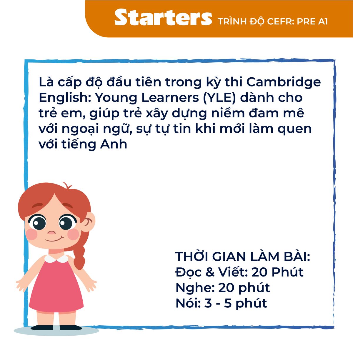 Chứng chỉ starters dành cho độ tuổi nào là phù hợp? gì? nào?
