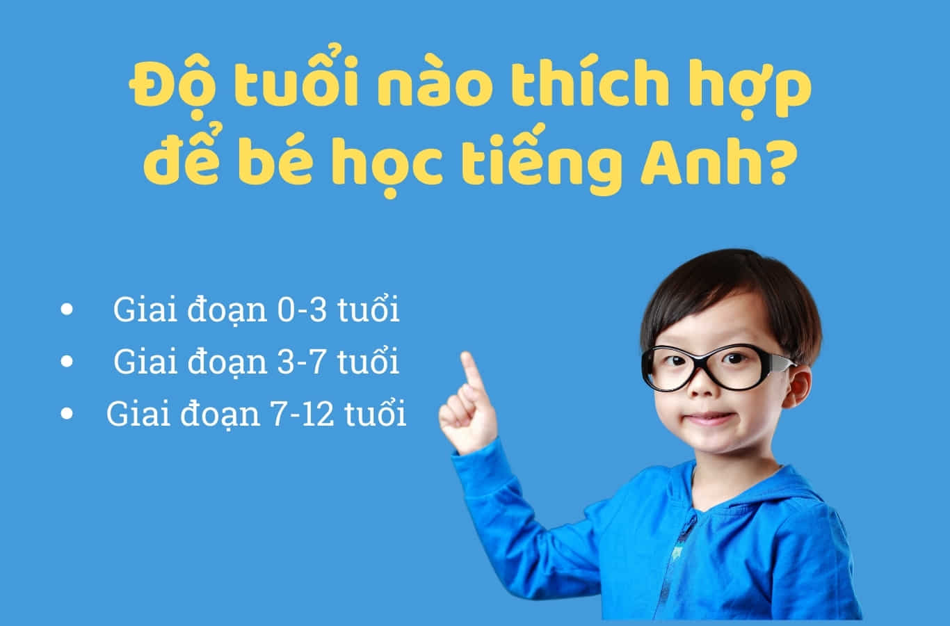 Học tiếng anh muộn có nên cho trẻ sớm không?