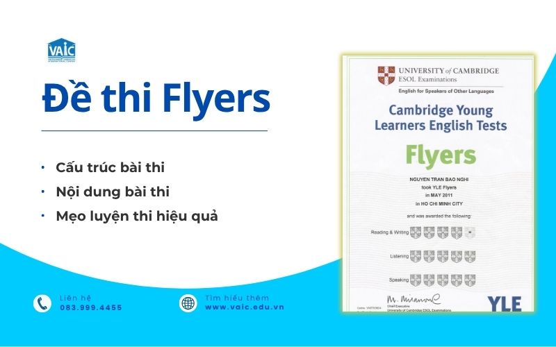 đề thi Flyers