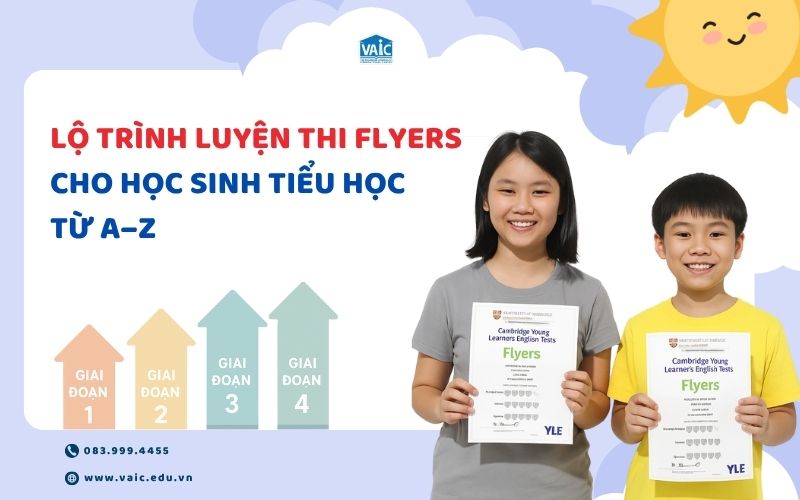 lộ trình luyện thi Flyers