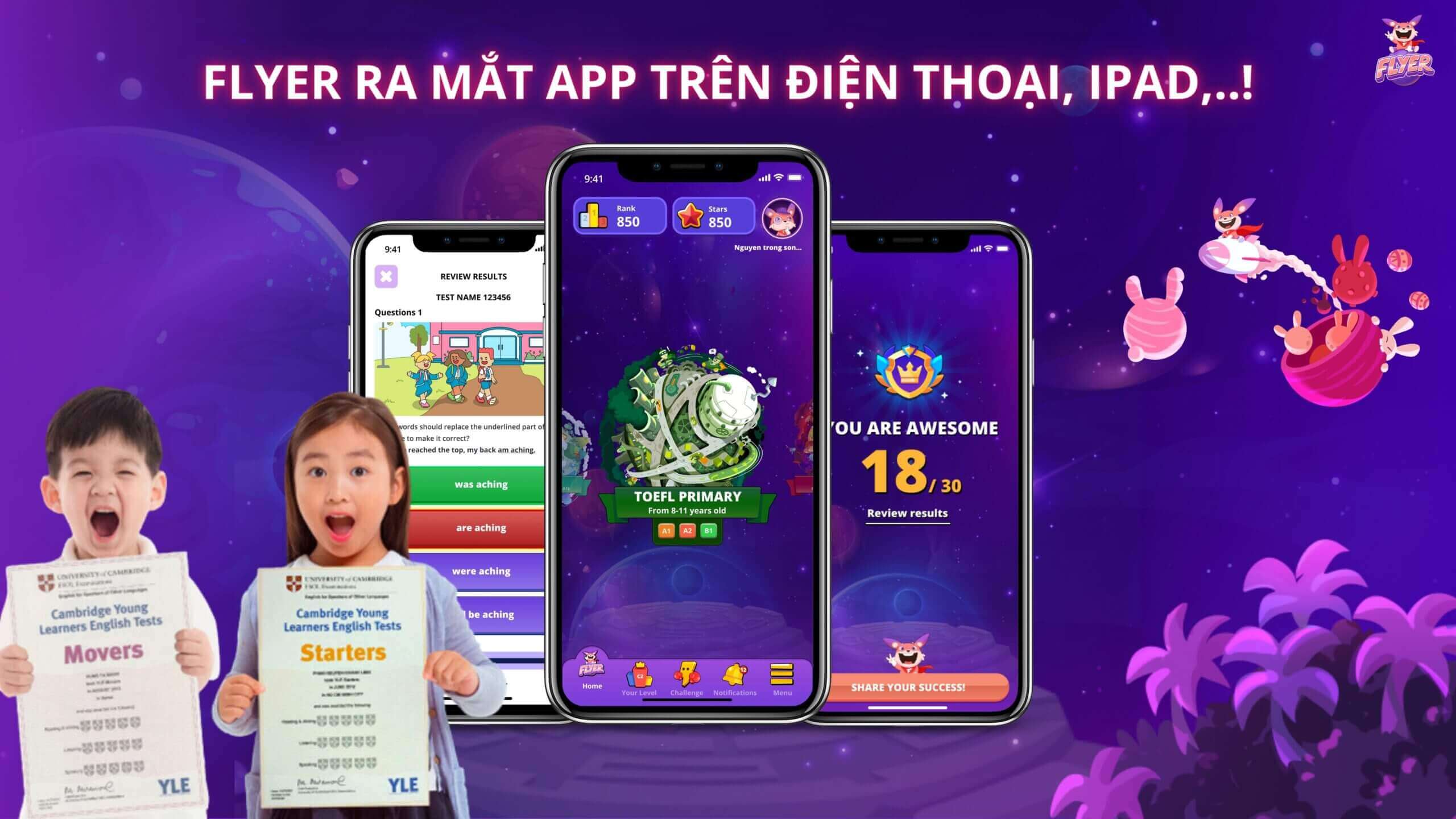 ứng dụng chính thức của cambridge luyện thi online: app & nền tảng hỗ trợ tốt nhất