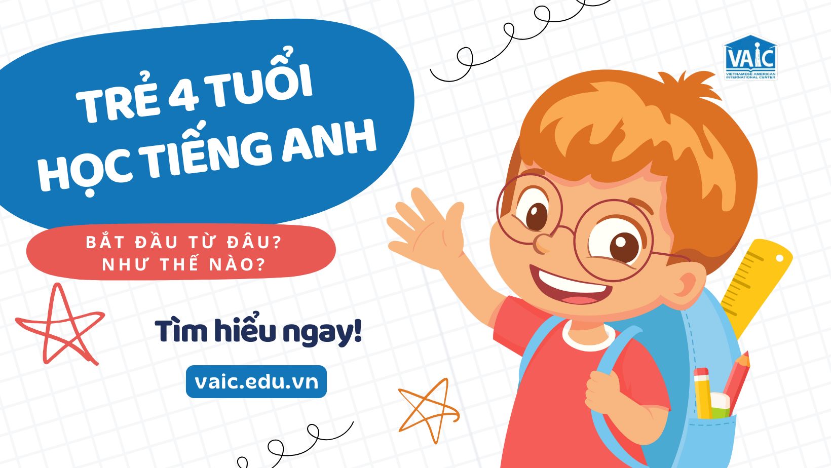 trẻ 4 tuổi học tiếng Anh