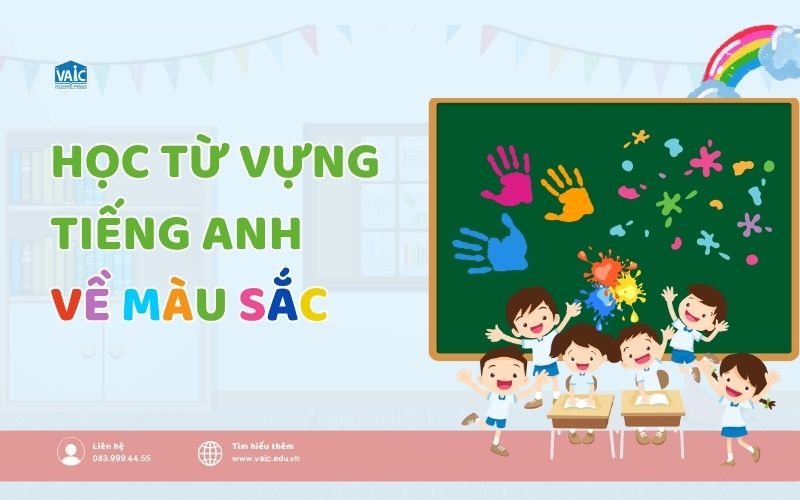 từ vựng tiếng anh về màu sắc