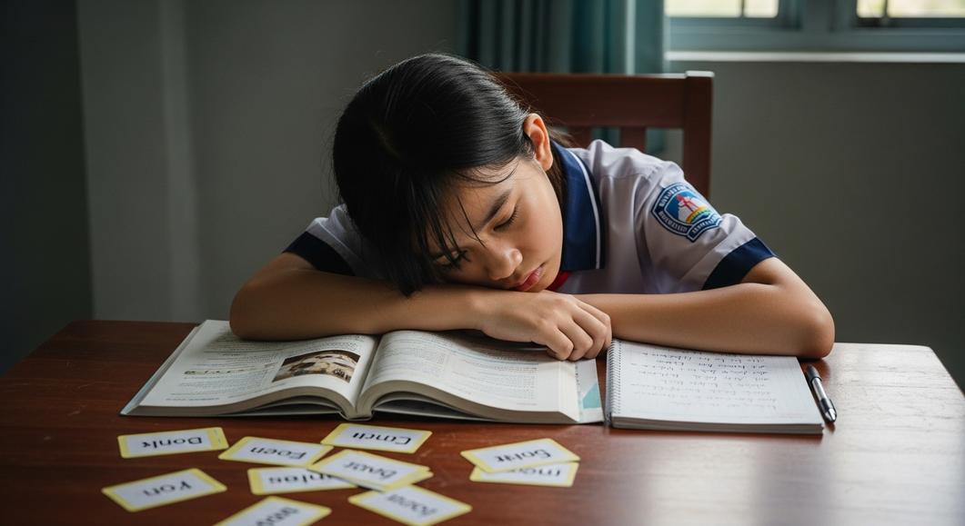 mất động lực học tiếng Anh cấp 2