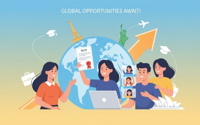 Ngoài việc đáp ứng các yêu cầu cụ thể, việc học và sở hữu chứng chỉ IELTS còn mang lại nhiều giá trị lâu dài cho sự phát triển của bản thân