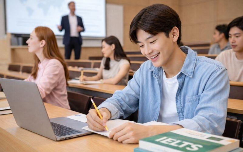 Học IELTS ở Đại học: Muộn mà chắc?
